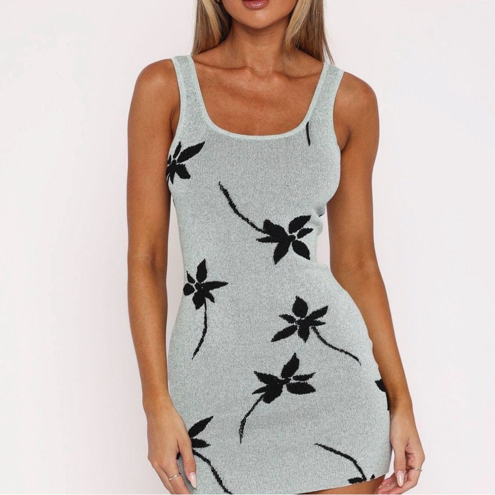 White Fox Boutique Floral Mini Dress